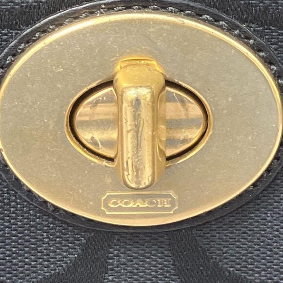 EUC Coach w/ COA Hamptons Medium Madeline Tote - Picture 6 of 12